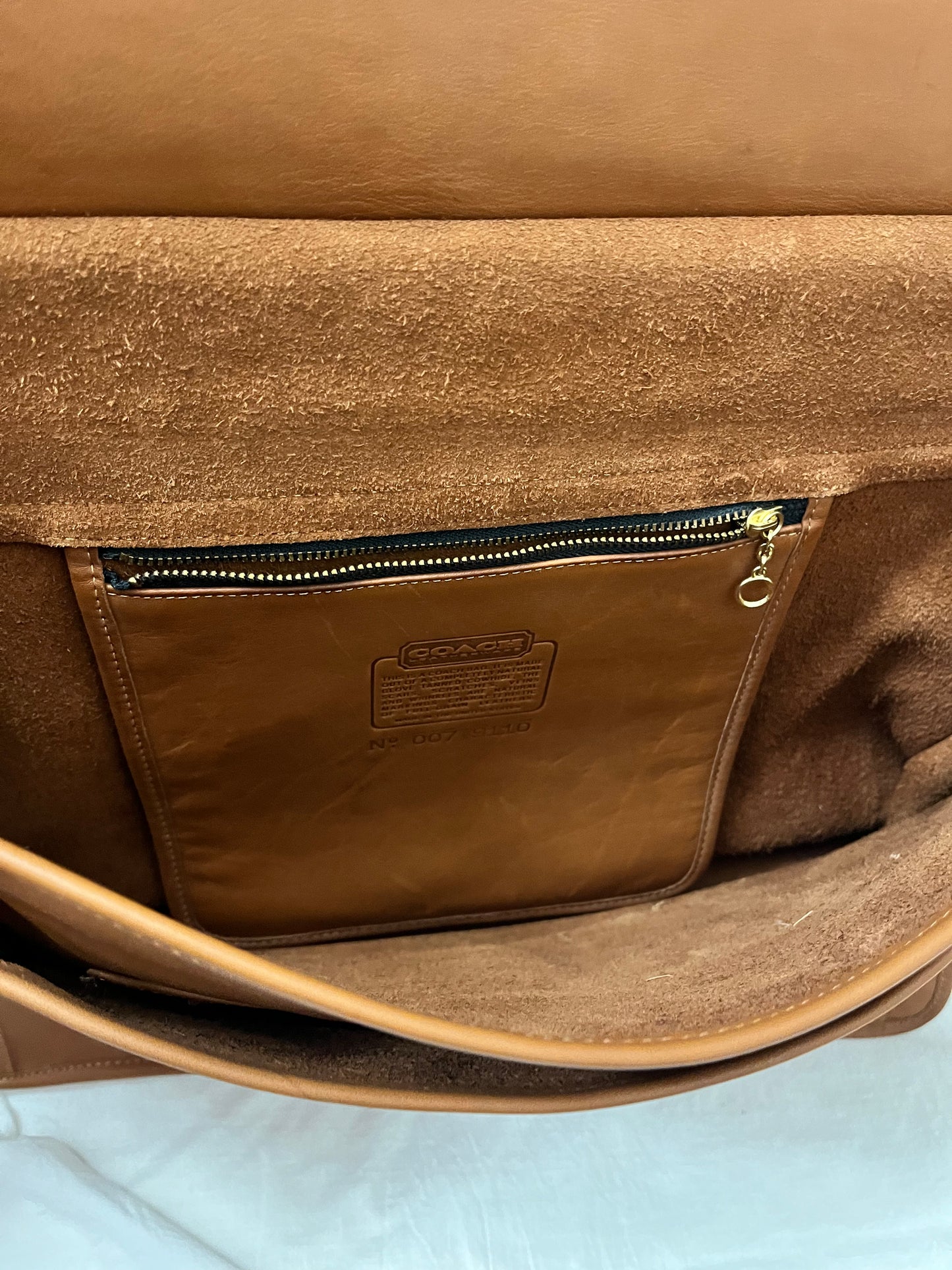Vintage Leather COACH Shoulder Bag