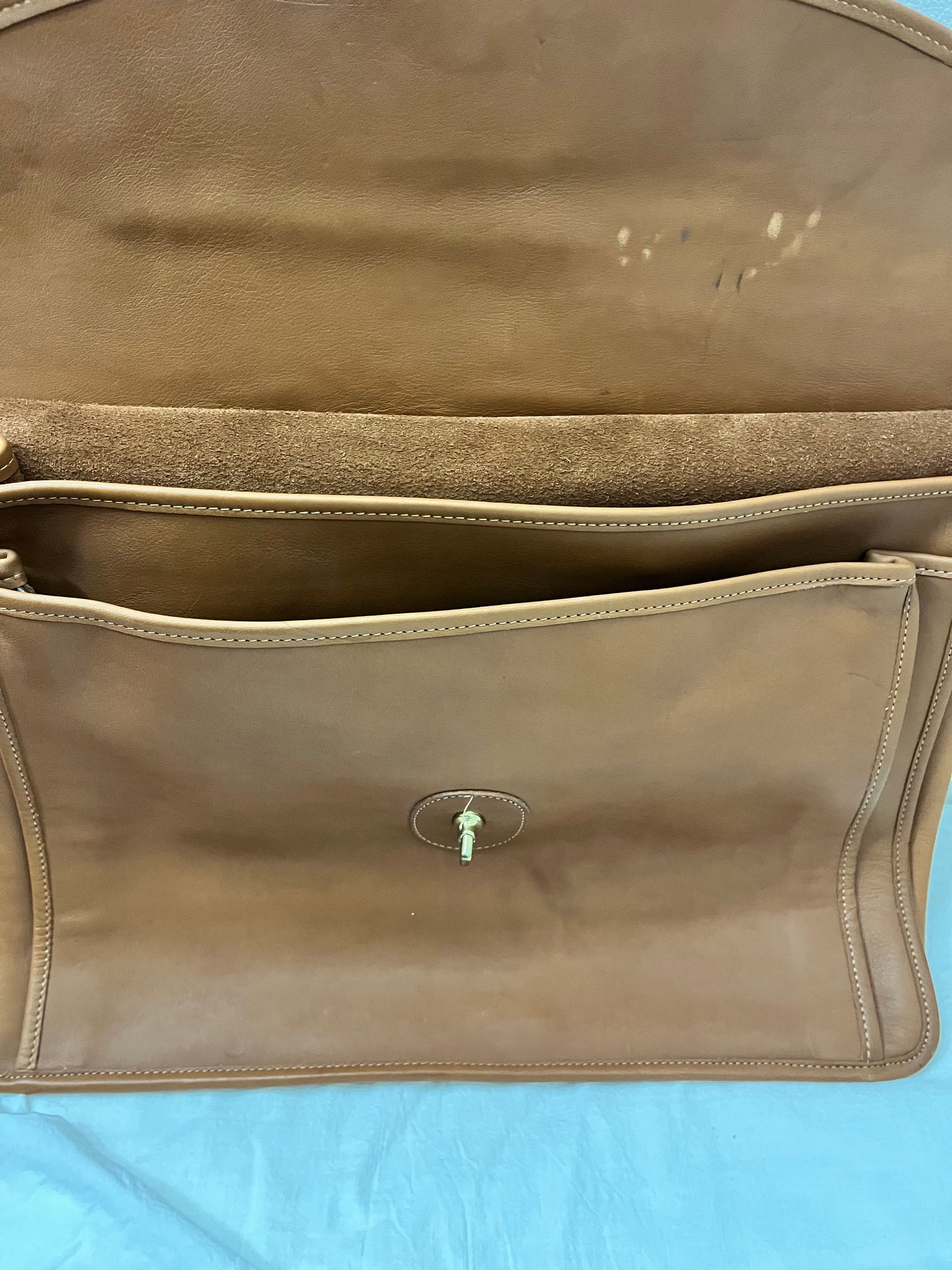 Vintage Leather COACH Shoulder Bag