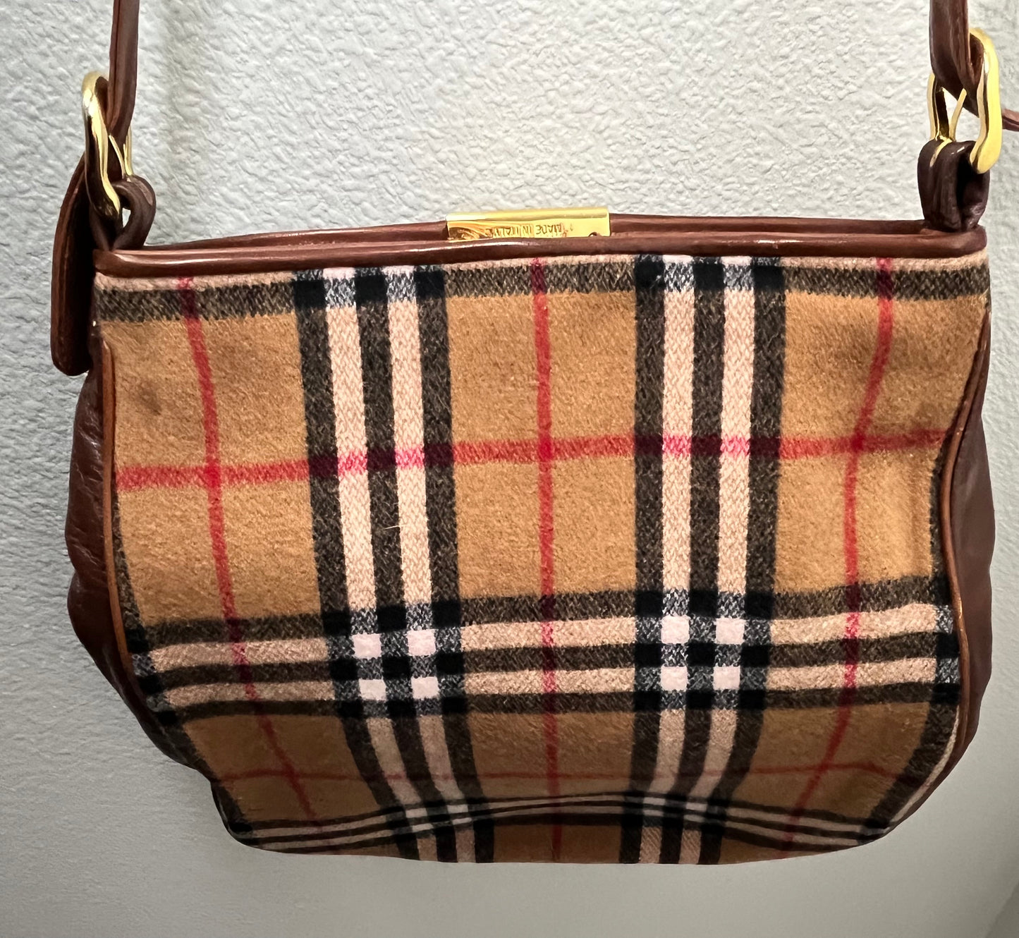 Vintage BURBERRY Shoulder Bag - Cashmere Collection